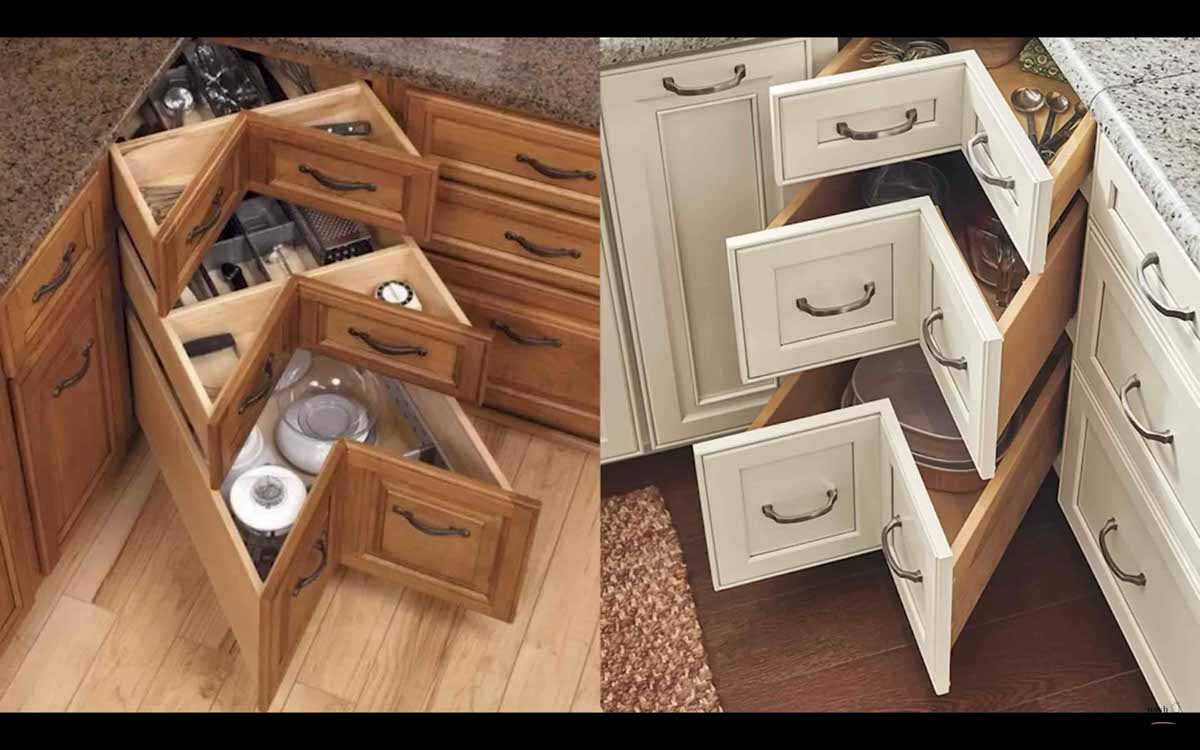 Image: Corner drawers