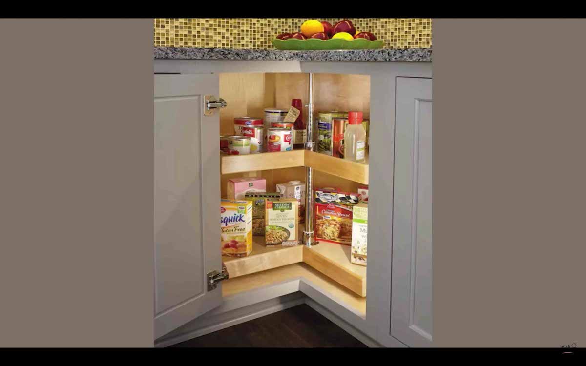 Image: Lazy Susan in the corner