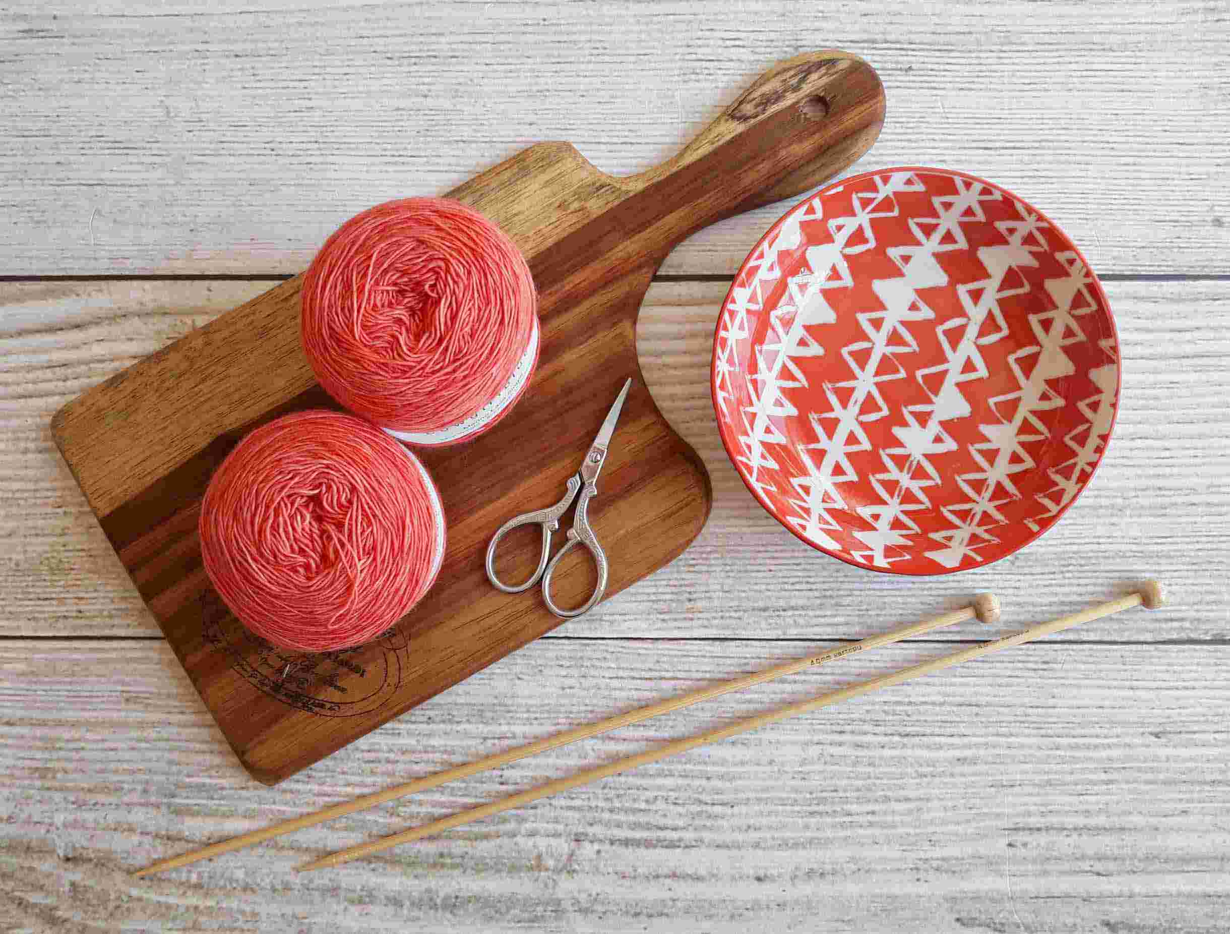Image: Knitting supplies