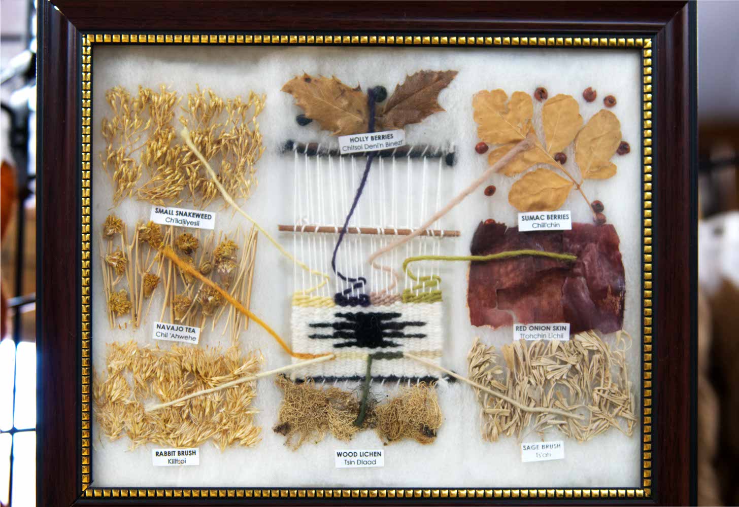 Image: Natural dyes collage