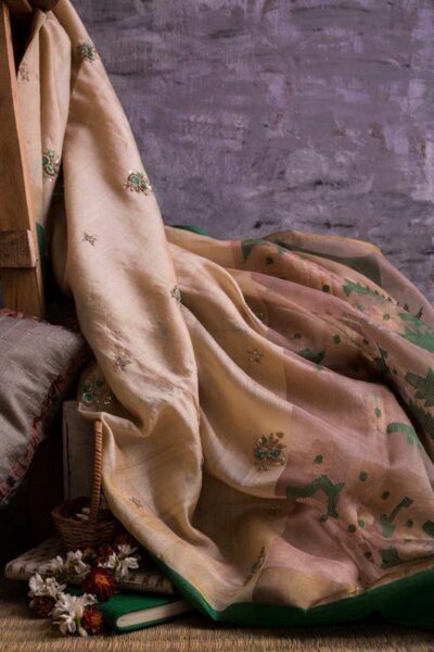 Image: embroidered silk