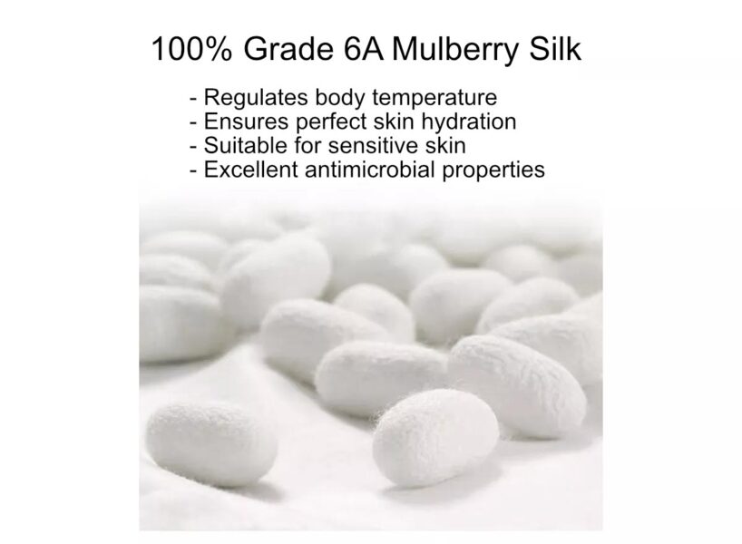Mulberry silk cocoons
