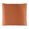 Image: Orange color silk Euro sham