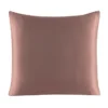 Image: Cameo brown silk Euro sham