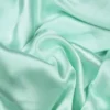 Image: Jade color silk Euro sham