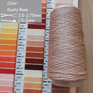 Image: 100% mulberry silk yarn dusty rose