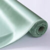 Silk charmeuse fabric, lichen green