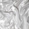 White silk charmeuse fabric